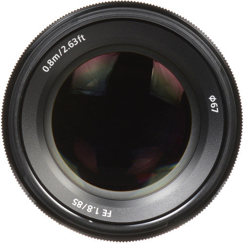 Lente Sony 85 mm f/1.8 FE