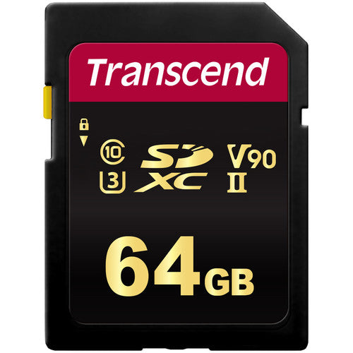 Memoria Transcend 64GB UHS- II SD 700s / 285MB/s V90