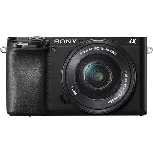 Combo Cámara Sony 6100 Kit 16-50 + Memoria 64GB+ Estuche