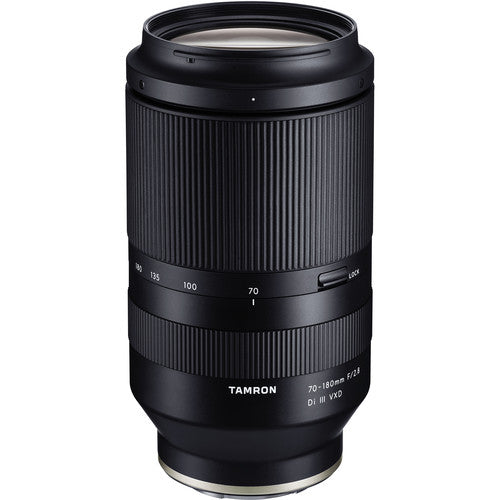 Lente Tamron 70-180mm f/2.8 Di III VXD para Sony E - Teleobjetivo Zoom Profesional Luminoso