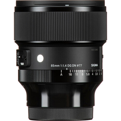 Lente Sigma 85mm f/1.4 DG DN Art para Sony E – El Maestro del Retrato de Alta Resolución y Bokeh Perfecto para Cámaras Mirrorless
