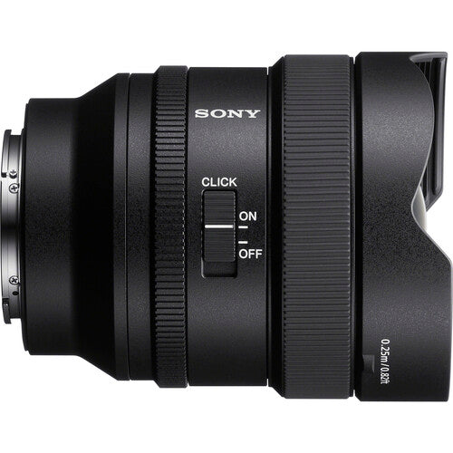 Lente Sony FE 14mm f/1.8 G Master – Objetivo Ultra Gran Angular Profesional para Astrofotografía y Arquitectura