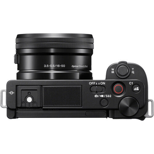 Cámara Sony ZV-E10 Kit 16-50mm | Combo Vlogging 4K con Estuche y Memoria 32GB Extreme Pro