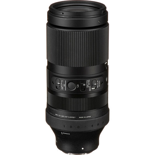 Lente Sigma 100-400mm f/5-6.3 DG DN OS Contemporary para Sony E – Superteleobjetivo Compacto con Estabilización
