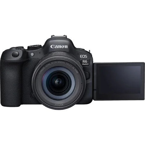 Cámara Canon EOS R6 Mark II Mirrorless Full Frame Kit RF 24-105mm f/4-7.1 IS STM – Sensor de 24.2 MP, Video 4K 60p, 40 fps y Enfoque con IA