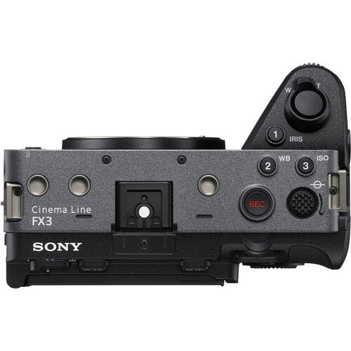 Cámara Sony FX3 Cinema Line Full Frame | 4K 120p 10-bit con Asa XLR Incluida