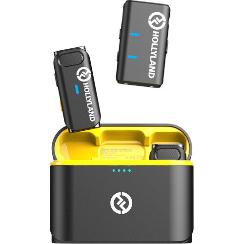 Hollyland LARK M1 DUO 2 Microfono Inalámbrico (2TX + 1RX)