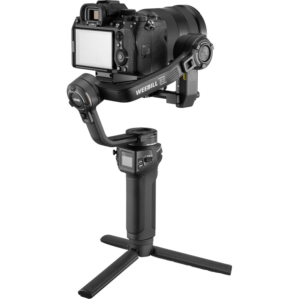 Estabilizador Zhiyun Weebill 3S – Gimbal Profesional para Cámaras Full Frame con Luz Integrada y Carga Rápida