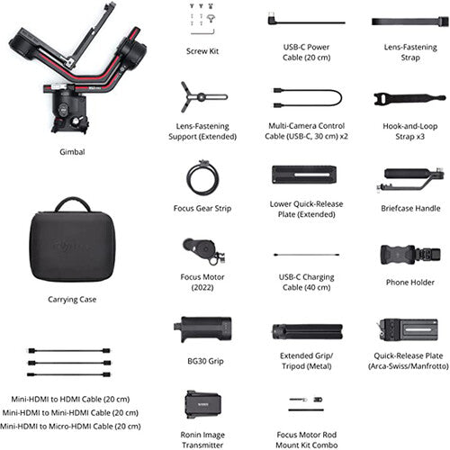 Estabilizador DJI RS 3 Pro Combo