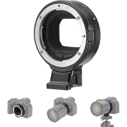 Adaptador de Montura Neewer EF a EOS R – Convertidor Automático para Lentes Canon EF/EF-S a Cámaras Canon RF