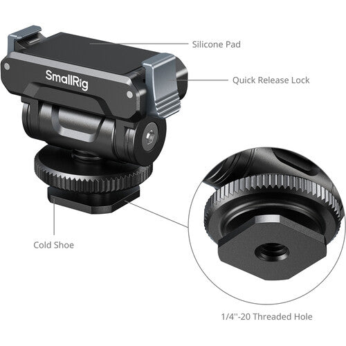 Adaptador de Zapata Fría SmallRig | Montura Universal para Accesorios