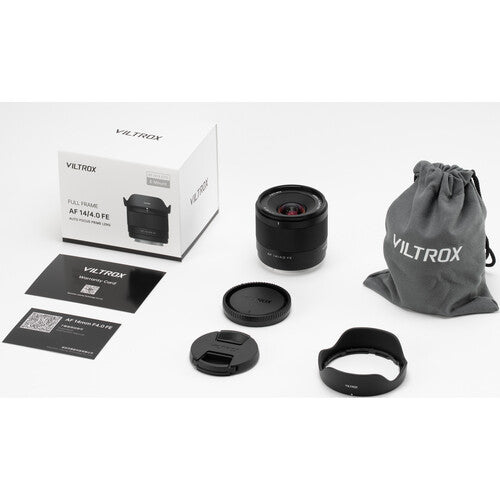 Lente Viltrox 14mm f/4.0 AF | Ultra Gran Angular para Sony E (Full Frame)