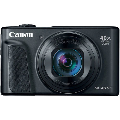 Cámara Canon PowerShot SX740 HS | Zoom 40x 4K UHD Compacta para Viajes