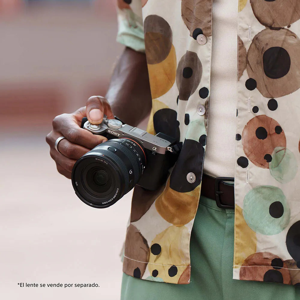 Sony Alpha 7C II Cuerpo – Cámara Mirrorless Full Frame de 33MP con Procesador de IA Avanzado