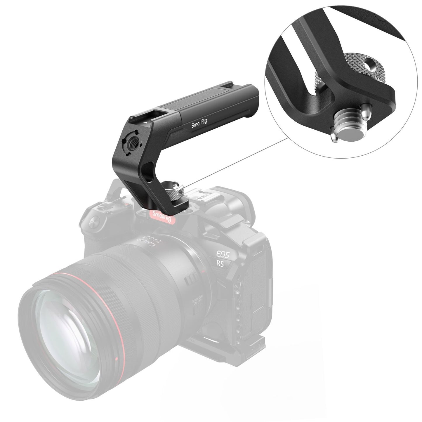 Mango Superior SmallRig con Montaje de Ubicación ARRI de 3/8 de Pulgada | Empuñadura Profesional para Jaulas