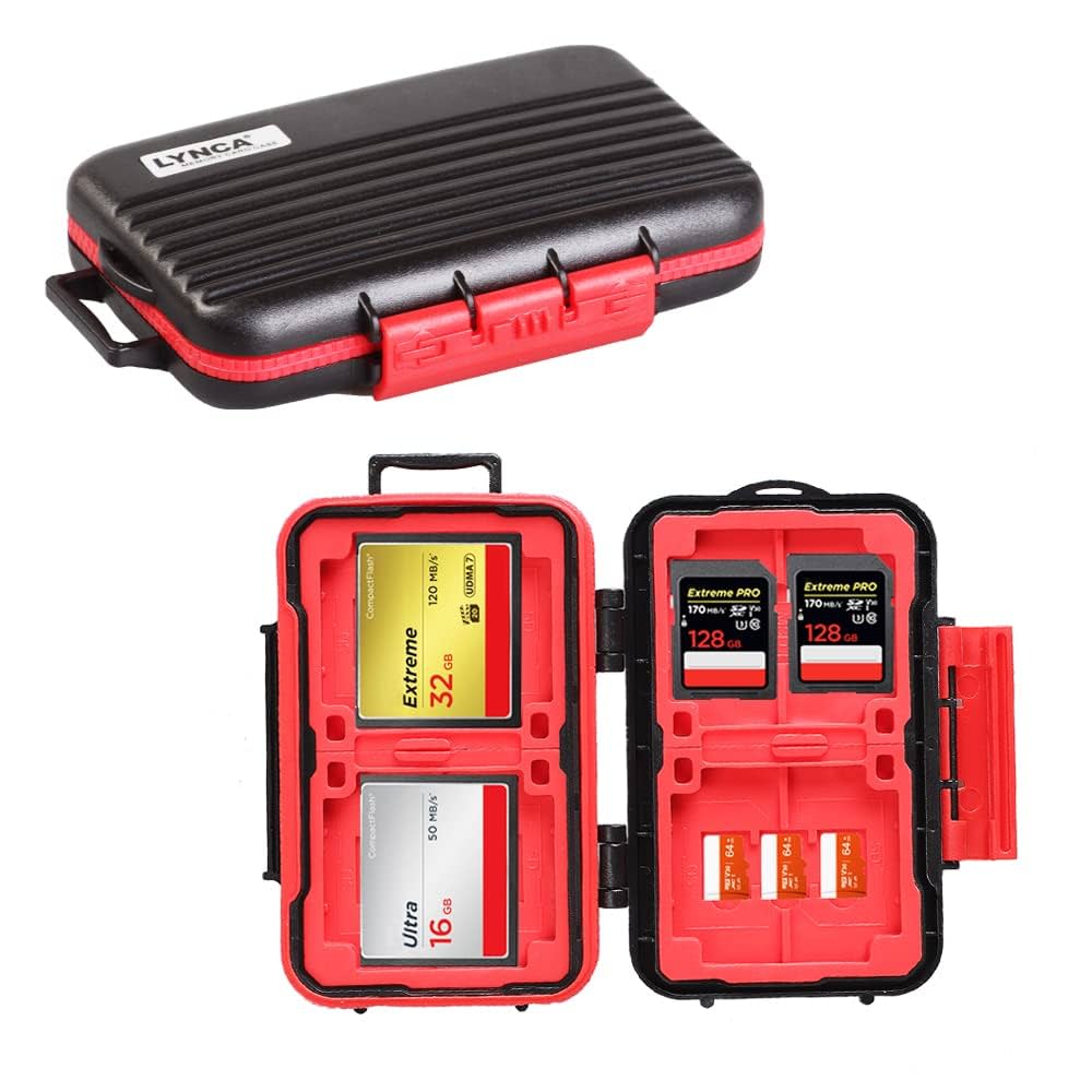 Porta Memorias Lynca Kh6 Sd Microsd Y Compact Flash