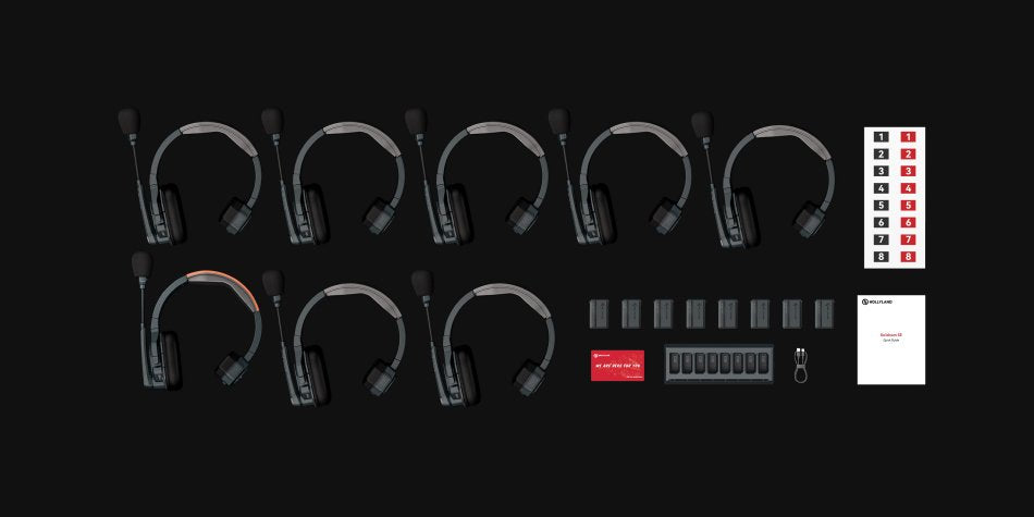 Hollyland SOLIDCOM SE PRO 9S – SISTEMA DE INTERCOMUNICACIÓN INALÁMBRICO