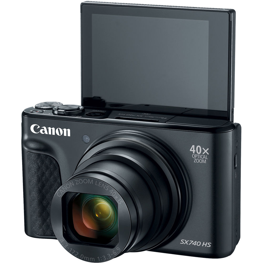 Canon Cámara PowerShot SX740 HS – Zoom 40x Compacta para Viajes y Contenido Diario