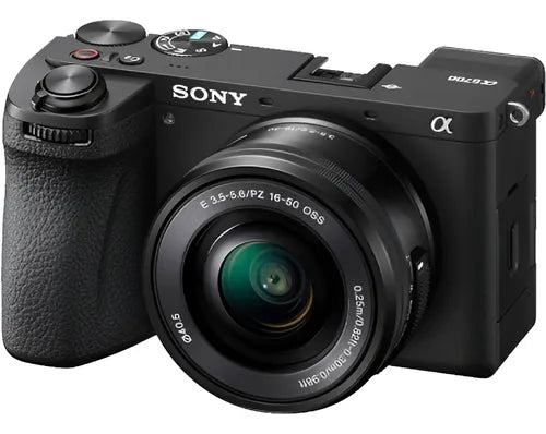 Sony Cámara Sony A6700 + Lente 16-50 | Lente Nitidez y Bokeh Suave – AF Rápido | Revestimiento Multicapa – EOA Tecnología