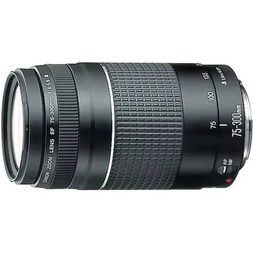Lente Canon EF 75-300mm apertura 4 a 5.6 III