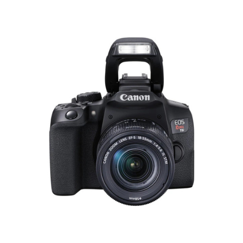 Cámara Canon EOS Rebel T8i (850D) Kit 18-55mm IS STM – Sensor de 24.1 MP, Video 4K, Disparo a 7 fps y Enfoque de Ojos con IA