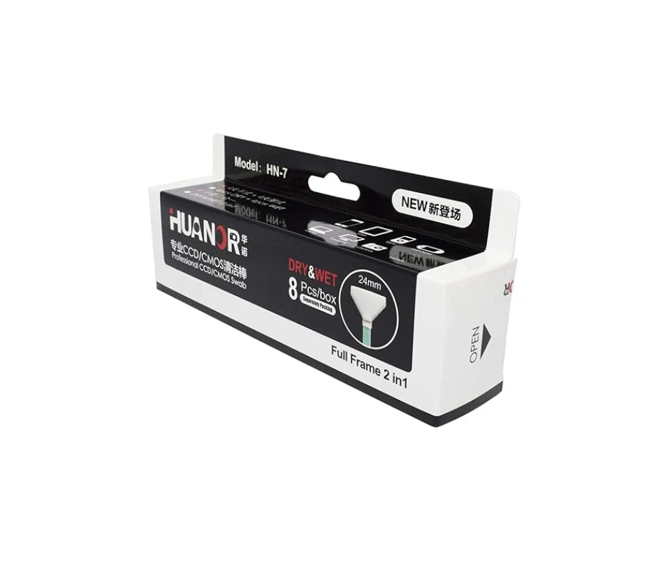 Kit Limpieza Huanor Para Sensor 24mm Full Frame HN-7