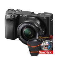 Sony Alpha A6400 Kit lente 16-50mm + Memoria 64GB + Estuche