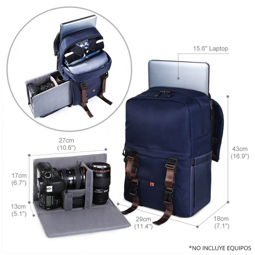 Mochila K&F Maleta K Protección Rígida