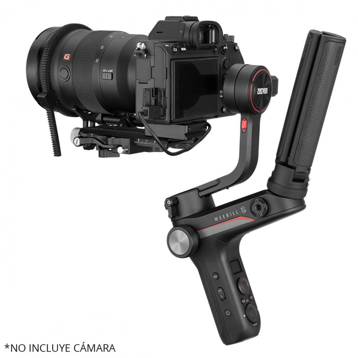 Estabilizador Weebill-S PRO Zhiyun Gimbal Motorizado 3 Ejes