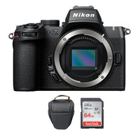 Nikon Z50 II Cámara Mirrorless sólo cuerpo + Memoria 64Gb de 100Mb/s + Estuche