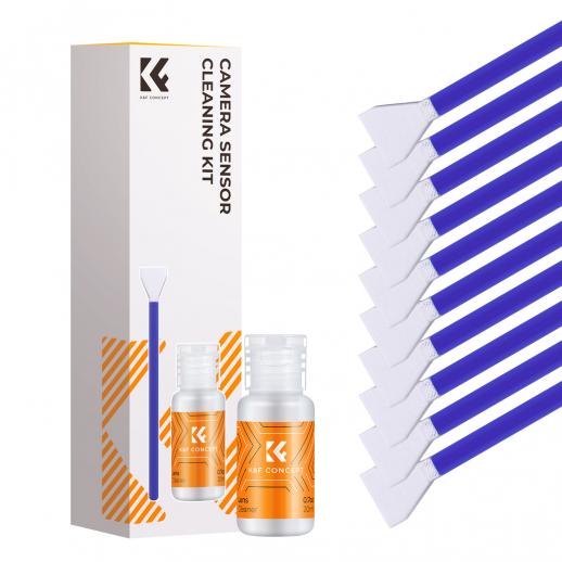 Kit Limpieza Sensor K&F Concept 24 mm – 6 Hisopos + Líquido 20 ml