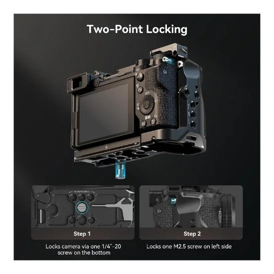 Jaula SmallRig para Sony A6700 | Cage Profesional de Aluminio con Monturas ARRI y Cold Shoe – EOA Tecnología