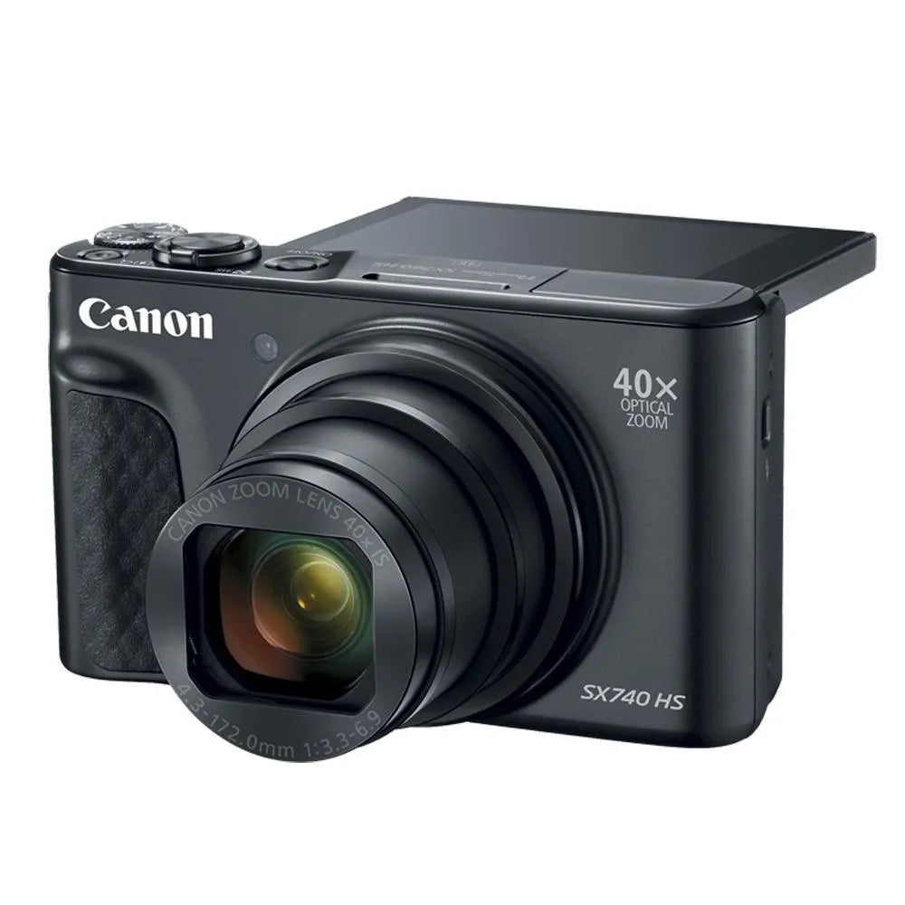 Canon Cámara PowerShot SX740 HS – Zoom 40x Compacta para Viajes y Contenido Diario