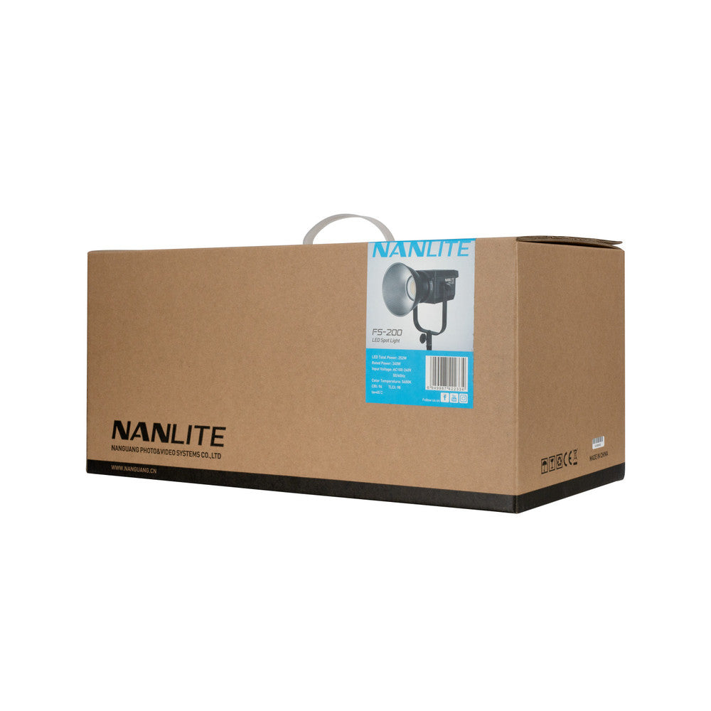 Nanlite FS-200 – Foco LED de Estudio Profesional de 200W con Luz de Día Balanceada