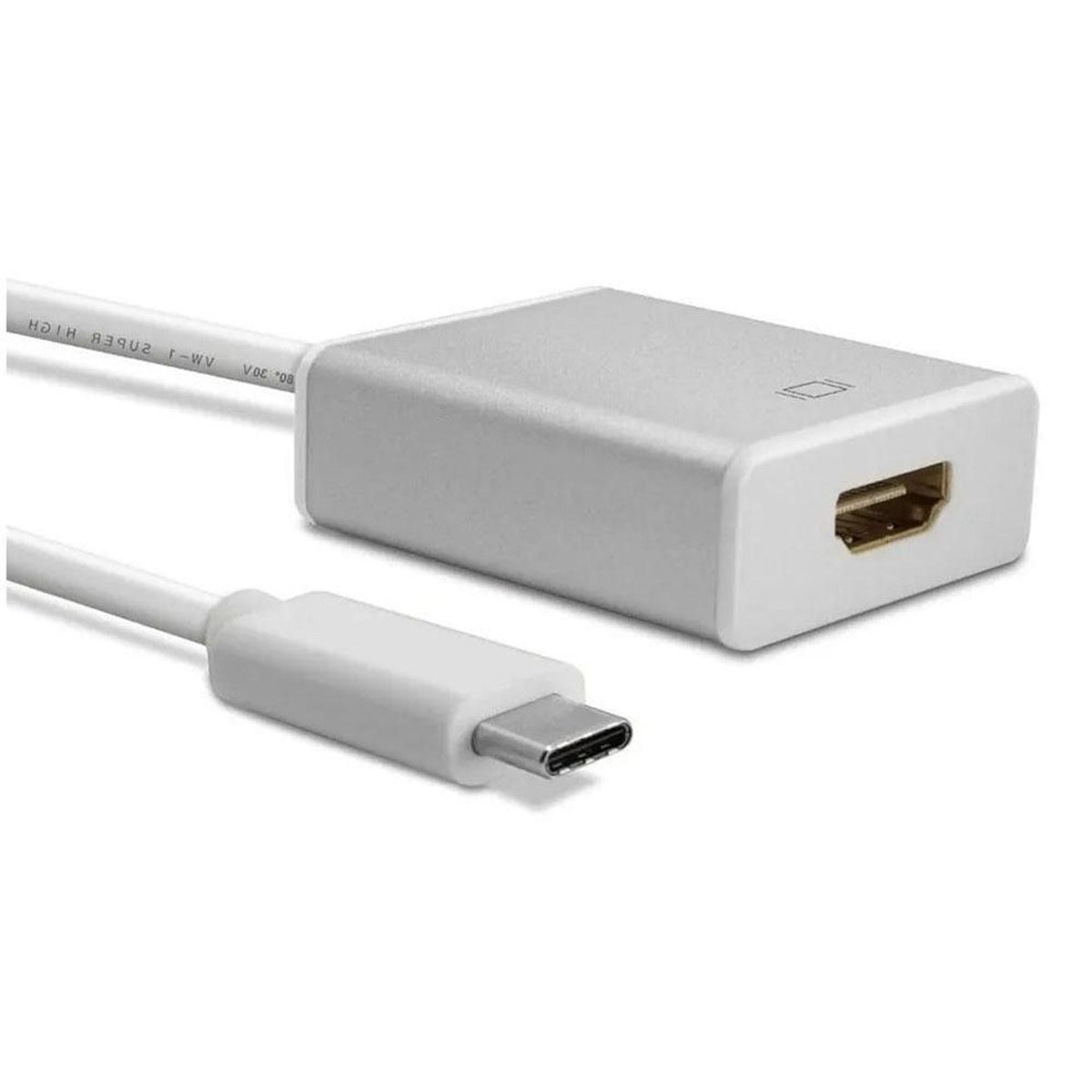 Cable adaptador USB 3.1 tipo C a HDMI hembra HDTV para nuevo Macbook y Chromebook