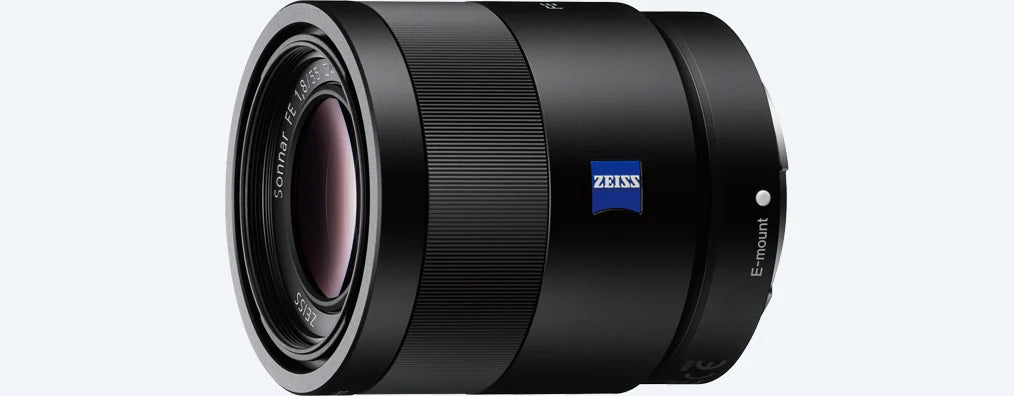 Lente Sony Zeiss FE 55mm f/1.8 ZA Sonnar T* – Objetivo Fijo de Alta Resolución, Contraste Superior y Nitidez Extrema para Montura E
