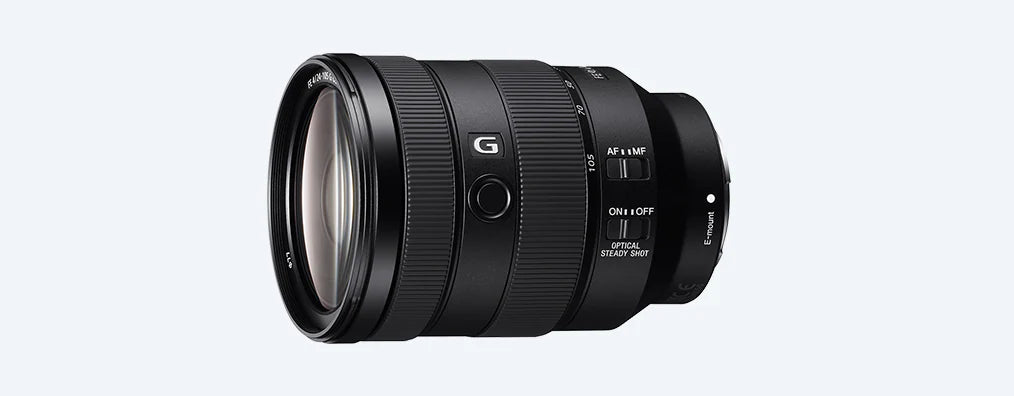 Lente Sony FE 24-105mm f/4 G OSS – Zoom Estándar de Alto Rendimiento, Apertura Constante y Estabilizador Óptico para Montura E