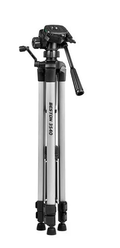 Trípode Profesional Weifeng WF-3540 – Soporte de Aluminio de Alta Resistencia, Cabezal de 3 Vías y Altura de 1.57m