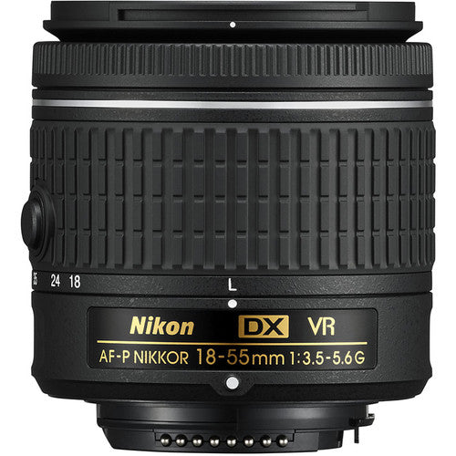Lente Nikon AF-S DX NIKKOR 18-55mm f/3.5-5.6G VR II – Objetivo Zoom Versátil con Estabilizador de Imagen para Cámaras DX (Nuevo sin Caja)