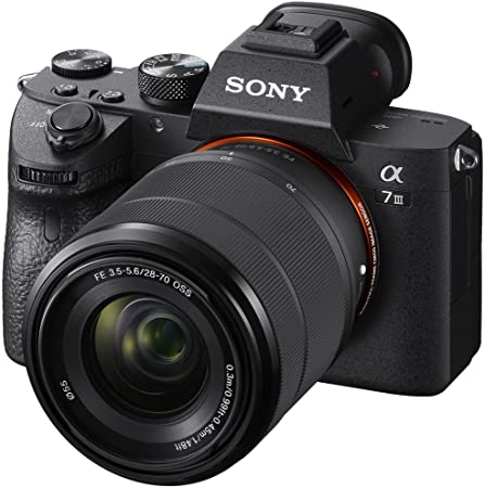 Sony A7 III Kit Lente 28-70mm Lente Nitidez y Bokeh Suave – AF Rápido Revestimiento Multicapa – EOA Tecnología