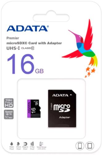 Memoria Micro SD Adata 16 GB - EOA TECNOLOGIA