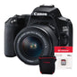 Canon EOS 250D (Rebel SL3) Kit 18-55mm IS STM + Estuche + Memoria 64GB – Cámara DSLR 4K Ultra Compacta