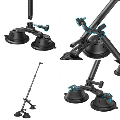 SmallRig Ventosa 4380 – Montaje seguro para cámaras y accesorios