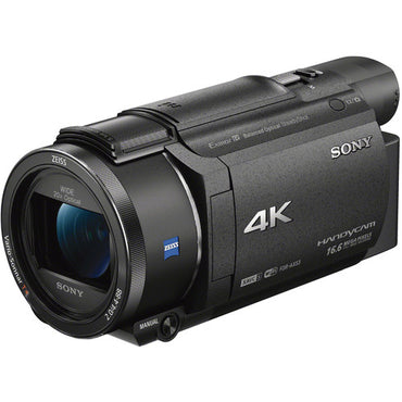 Videocámara Sony FDR-AX53 4K – Handycam Profesional con Estabilización Balanced Optical SteadyShot y Zoom Óptico 20x