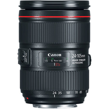 Lente Canon EF 24-105mm f/4L IS II USM – Zoom Estándar Profesional Serie L con Estabilizador