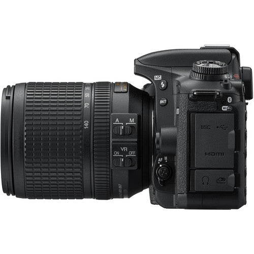 Combo Cámara Nikon D7500 + Lente 18-140 + Memoria 64GB + Estuche