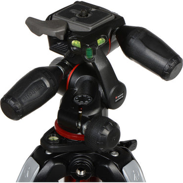 Manfrotto MK055XPRO3-3W – Trípode Profesional de Aluminio con Cabezal de 3 Vías y Columna de 90 Grados