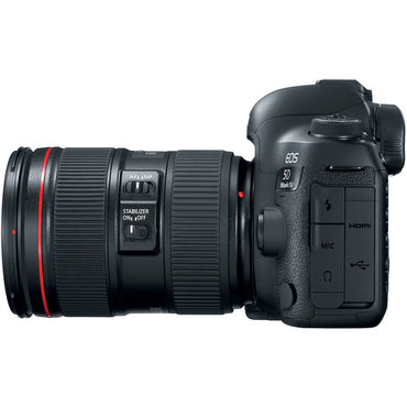 Canon EOS 5D Mark IV DSLR – Cámara Profesional Full Frame de 30.4 MP con Lente EF 24-105mm f/4L IS II USM