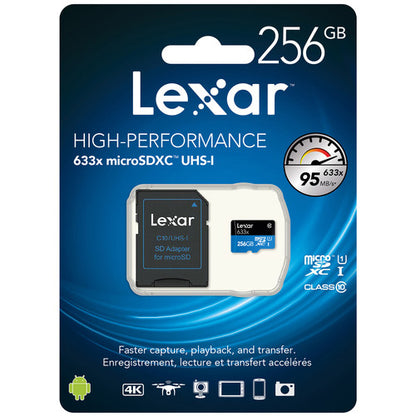 Lexar Micro SDHC 256GB Clase 10 V30