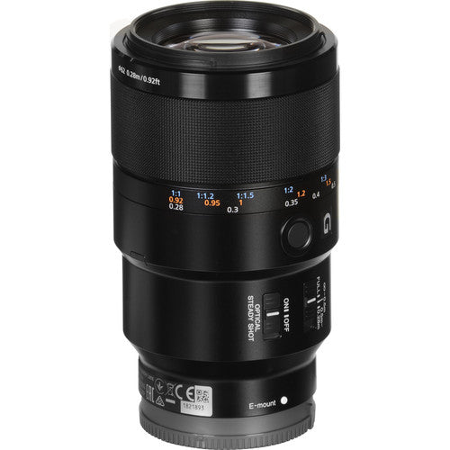 Lente Sony FE 90mm f/2.8 Macro G OSS – Objetivo Macro Profesional de Alta Resolución con Estabilización Óptica para Montura E
